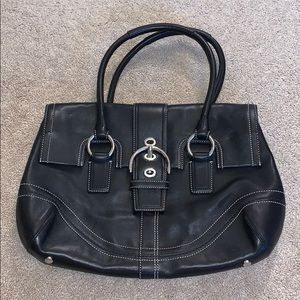 Black purse